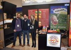 Dimitris, Dionisios and Dionisia from Greek exporting company Koutsogiannopoulos. This was the company's second time attending Fruit Logistica with their own stand.